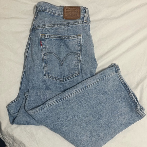 LEVIS Ribcage Straight Jeans - Picture 1 of 6